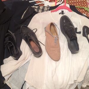 Lot of professional clothes and shoes